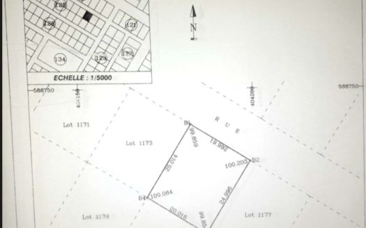 TERRAIN 500m2 BINGERVILLE ANA