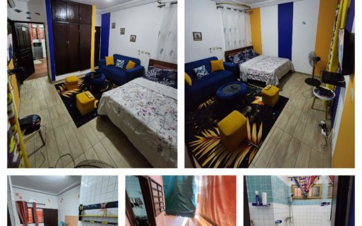 Location appartement meublé 2 pièces – Angré