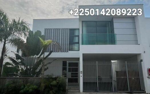 Vente des duplex de 5 pièces  de haut standing à Bingerville