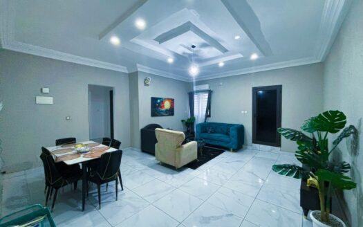 Séjour – Appartement meublé 3 pièces entièrement équipé