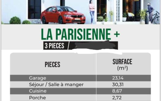 VILLA DE 3 PIÈCES À VENDRE A 35 MILLIONS