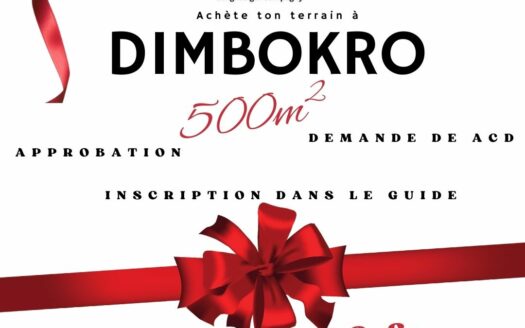 Terrain à DIMBOKRO