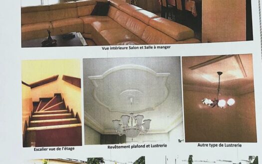 VILLA DE 7 PIECES  A VENDRE AUX 2 PLATEAUX VALLON