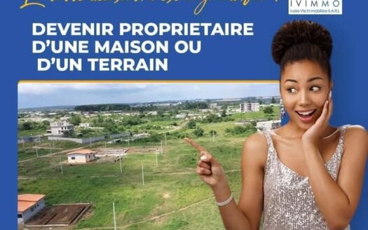 Terrains viabilisé à vendre ☎️+225 0702136419