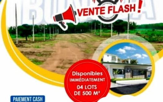 TERRAINS AVEC ACD INDIVIDUEL À PARTIR DE 5.000.000 FCFA