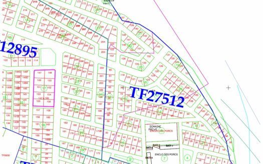 TERRAINS A VENDRE A 8.500.000 F A DEBATTRE A GRAND BASSAM ( VITRÉ 1 )