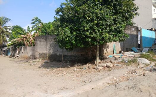 TERRAIN DE 600 M² À L ANGLE AVEC ACD