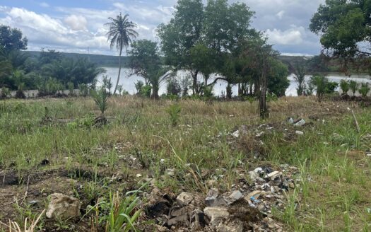 Terrain pied dans l’eau en vente à bregbo – Berginville